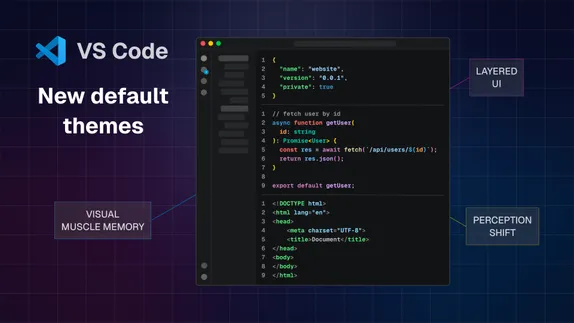 VS Code Dark 2026 — New Default Theme Changes
